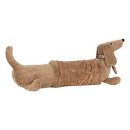 Clayre &amp; Eef | Decoratie Hond Bruin 58x20x21 cm | TW0639