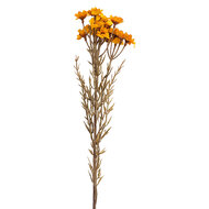 Clayre &amp; Eef | Decoratie tak met bloemen Geel 77 cm | 5PL0290Y