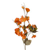 Clayre &amp; Eef | Decoratie tak met bloemen Oranje 88 cm | 5PL0312O