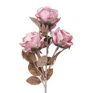 Clayre &amp; Eef | Decoratie tak met bloemen Roze 83 cm | 5PL0375DP