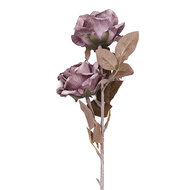 Clayre &amp; Eef | Decoratie tak met bloemen Paars 83 cm | 5PL0375PA