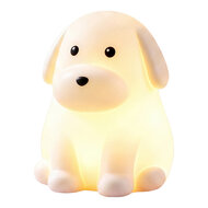 Clayre &amp; Eef | Nachtlampje Hond LED Wit | 6LMP827