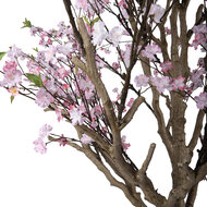 Clayre &amp; Eef | Decoratie Kersenbloesem boom Roze Bruin 190x190x300 cm | 5PL0218