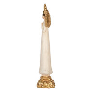 Clayre &amp; Eef | Decoratie Engel Beige Goudkleurig 27x18x78 cm | 5PR0222