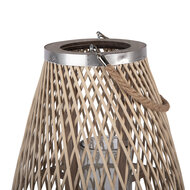 Clayre &amp; Eef | Windlicht Beige &oslash; 33x55 cm | 5RO0105L