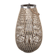 Clayre &amp; Eef | Windlicht Beige &oslash; 31x50 cm | 5RO0105M