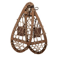 Clayre &amp; Eef | Decoratie ski's (2) Bruin Beige 20x6x35 cm | 6H2501