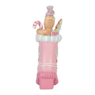 Clayre &amp; Eef | Decoratie Laars Roze 13x9x22 cm | 6PR6241