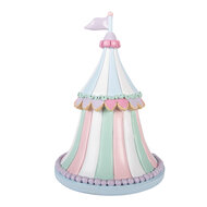 Clayre &amp; Eef | Decoratie Huis Roze Blauw &oslash; 20x29 cm | 6PR6247