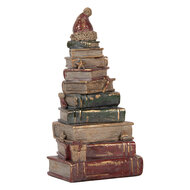 Clayre &amp; Eef | Decoratie Boeken Rood Goudkleurig 13x10x26 cm | 6PR6460