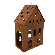 Clayre &amp; Eef | Decoratie Huis Bruin 20x12x29 cm | 6Y6086