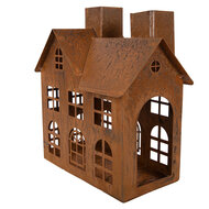 Clayre &amp; Eef | Decoratie Huis Bruin 11x19x21 cm | 6Y6105