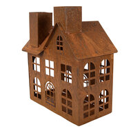 Clayre &amp; Eef | Decoratie Huis Bruin 11x19x21 cm | 6Y6105