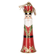 Clayre &amp; Eef | Bel Decoratief Rood Wit &oslash; 16x47 cm | 6Y6220
