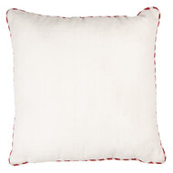 Clayre &amp; Eef | Kussen gevuld Beige Groen 40x40x4 cm | KG023.182