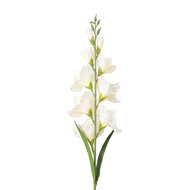 Clayre &amp; Eef | Decoratie tak met bloemen Wit 95 cm | 5PL0303W