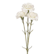 Clayre &amp; Eef | Decoratie tak met bloemen Wit Groen | 5PL0379W