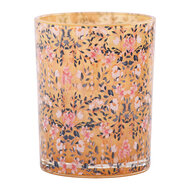 Clayre &amp; Eef | Waxinelichthouder Roze &oslash; 10x13 cm | 6GL5370