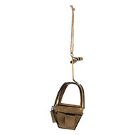 Clayre &amp; Eef | Decoratie Skigondel Geel 7x7x17 cm | 6Y6049