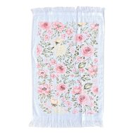 Clayre &amp; Eef | Gastendoekje Wit Roze 40x66 cm | CTSRB