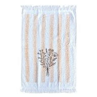 Clayre &amp; Eef | Gastendoekje Wit Beige 40x66 cm | CT042