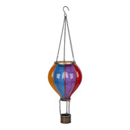 Clayre &amp; Eef | Decoratie luchtballon op zonne-energie Roze 14x14x17/47 cm | 6LMS0001