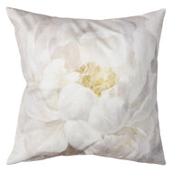 Clayre &amp; Eef | Kussen gevuld Wit Geel 45x45x4 cm | KG023.123