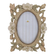 Clayre &amp; Eef | Fotolijst Beige 17x2x21 cm / 10x15 cm | 2F1430
