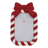 Clayre &amp; Eef | Fotolijst Rood Wit 13x2x21 cm / 10x15 cm | 2F1436