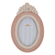 Clayre &amp; Eef | Fotolijst Roze 9x1x14 cm / 6x9 cm | 2F1437