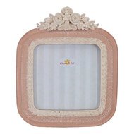 Clayre &amp; Eef | Fotolijst Roze 10x1x13 cm / 8x8 cm | 2F1438