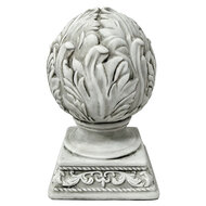 Clayre &amp; Eef | Decoratie ornament Grijs &oslash; 13x20 cm | 6TE0589
