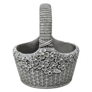 Clayre &amp; Eef | Bloempot Grijs 19x15x23 cm | 6TE0594
