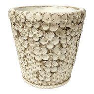 Clayre &amp; Eef | Bloempot Beige &oslash; 17x17 cm | 6TE0596