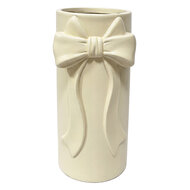Clayre &amp; Eef | Decoratie Vaas Geel 12x11x25 cm | 6TE0600