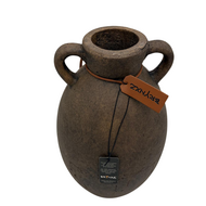 Brynxz Kruik vaas Classic Jug Two Ears Majestic Brown L &ndash; Landelijk &amp; Sober