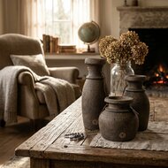 Brynxz Set van 3 Flessen met Lijnen en Touw - Majestic Brown