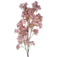 Clayre &amp; Eef | Decoratie tak met bloemen Roze 87 cm | 5PL0283P