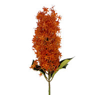 Clayre &amp; Eef | Decoratie tak met bloemen Oranje 90 cm | 5PL0288O