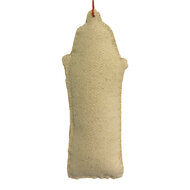 Clayre &amp; Eef | Decoratie hanger Huisje vilt Wit Beige 5x2x15 cm | 66525