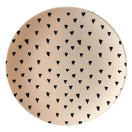 Clayre &amp; Eef | Servies setje picknick (12) Wit Zwart | 67055