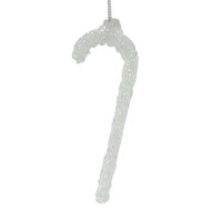 Clayre &amp; Eef | Kersthanger Transparant 4x1x14 cm | 6GL5459