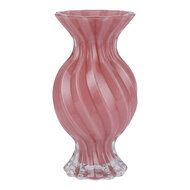 Clayre &amp; Eef | Vazen Glas Roze 10x12x22 cm | 6GL5553P