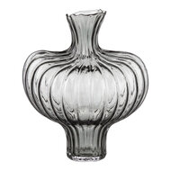 Clayre &amp; Eef | Vazen Glas Grijs &oslash; 28x33 cm | 6GL5563