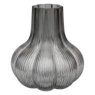 Clayre &amp; Eef | Vazen Glas Grijs &oslash; 18x22 cm | 6GL5568