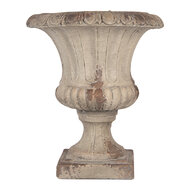 Clayre &amp; Eef | Bloempot Binnen Beige Bruin &oslash; 35x40 cm | 6MG0197