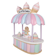 Clayre &amp; Eef | Decoratie ijskraam Roze Blauw 32x18x39 cm | 6PR6250