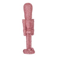Clayre &amp; Eef | Kerstdecoratie Notenkraker Roze 5x4x18 cm | 6PR6400