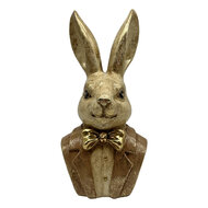 Clayre &amp; Eef | Decoratie Konijn Beige Bruin 13x10x26 cm | 6PR6574