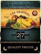 NA82001- Kalender The original- Late vintage fruit | Nostalgic Art